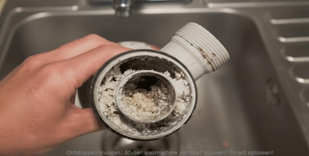 Afvoer wasmachine verstopt Huissen? Direct oplossen!
