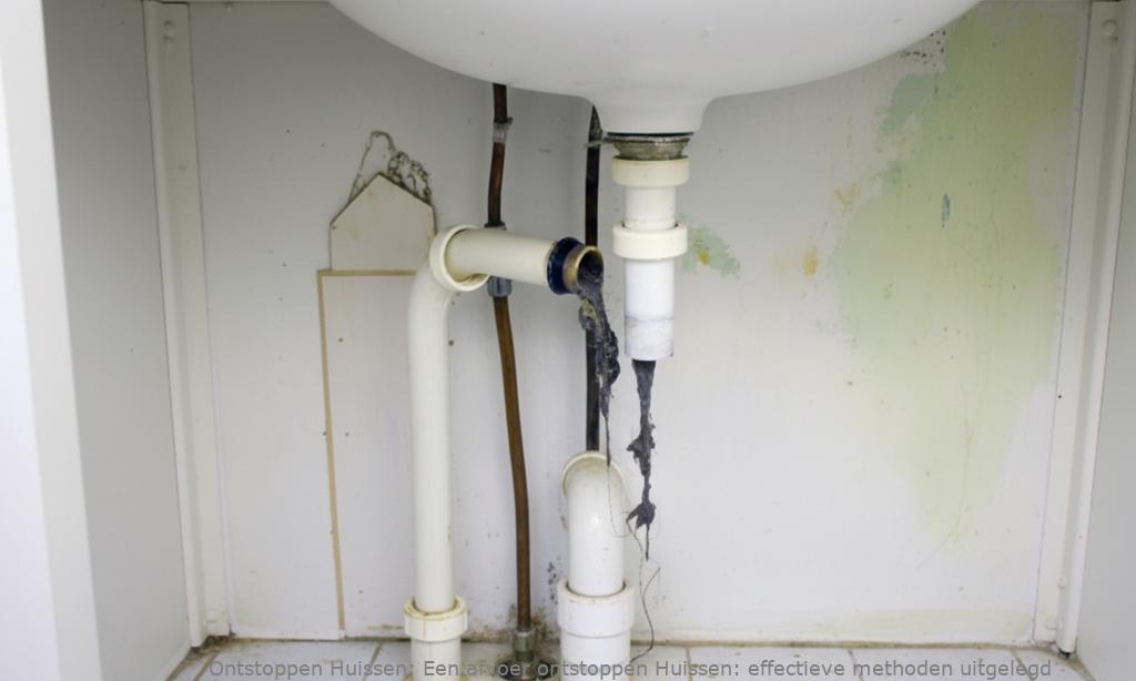 Een afvoer ontstoppen Huissen: effectieve methoden uitgelegd