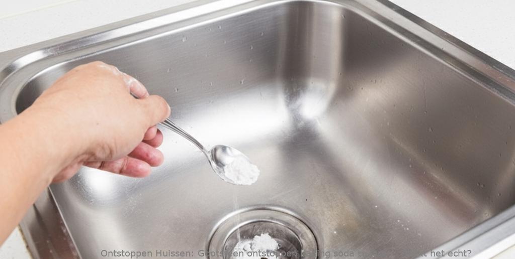 Gootsteen ontstoppen baking soda Huissen: Werkt het echt?