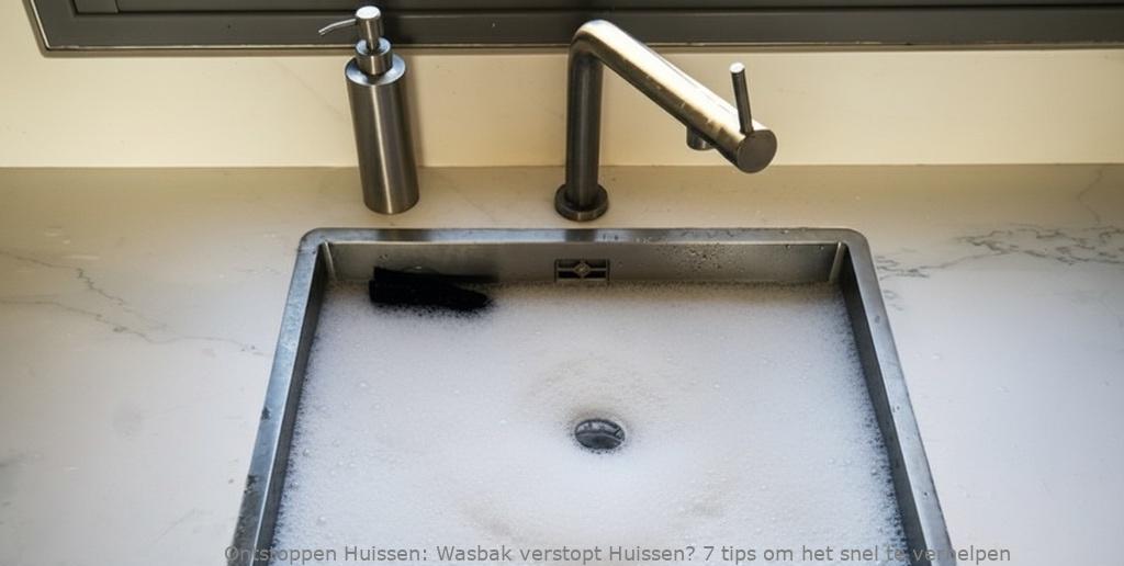 Wasbak verstopt Huissen? 7 tips om het snel te verhelpen